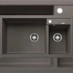 BLANCO GmbH + Co KG Blanco Metra 9 Vulkangrau - 527 304 Granitsp&uuml;le, Einbausp&uuml;le,