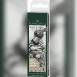 Faber Castell Tuschestift Pitt Artist Pen 4er warmgrau IV