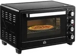 HOMCOM - Minibackofen - 52,2L x 38,1B x 33,5H cm - schwarz