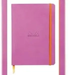 Rhodiarama Notizbuch A5 Softcover, 80 Blatt elfenbein 90g, liniert, mit