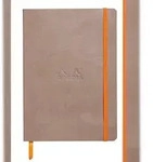 Rhodiarama Notizbuch A5 Softcover, 80 Blatt elfenbein 90g, liniert, mit