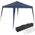 Casaria Deuba Pavillon Capri wasserdicht Blau