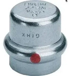 Viega Verschlusskappe Prestabo Stahl verzinkt IG mit SC-Contur 18mm