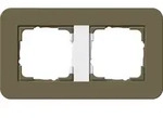Gira Abdeckrahmen 2fach 0212416
