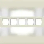 Gira Abdeckrahmen 5fach 0215417