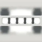 Gira Abdeckrahmen 5fach 0215421