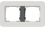 Gira Abdeckrahmen 2fach 0212421