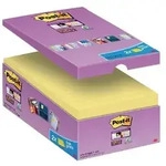 Post-it Super Sticky Notes Haftnotizen 127 x 76 mm Gelb 90 Blatt Vorteilspack 14