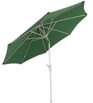Mendler Sonnenschirm N19, Gartenschirm, &Oslash; 3m neigbar Polyester/Alu 5kg ~ gr&uuml;n