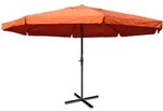 Mendler Sonnenschirm Meran Pro, Gastronomie Marktschirm mit Volant &Oslash; 5m