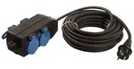 BACHMANN Verteilersteckdose 4x CEE7/3 10m, IP44