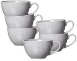 Ritzenhoff & Breker Levi Kaffeetasse 220 ml 6er Set - Grau