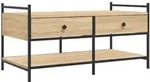 vidaXL Couchtisch Sonoma-Eiche 99x50x50 cm Holzwerkstoff