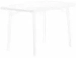 SIEGER 120/ Klapptisch, 115x70 cm, wei&szlig;, U-B&uuml;gel Gestell