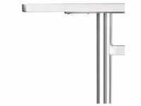 Bolero rechteckiger Tisch Edelstahl, 120 x 60cm