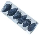 MARELIDA Christbaumschmuck Baumschmuck Tannenzapfen bruchfest glitzernd 8cm...