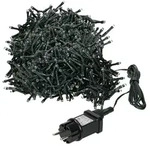 ECD Germany LED Cluster Lichterkette 14 m 700 LEDs Extra Warmwei&szlig; 8 Modi IP44