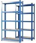 KARAT Schwerlastregal Lakota - 2er Set - Traglast bis 875 kg - Individuell...