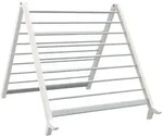 vidaXL W&auml;schest&auml;nder f&uuml;r Badewanne Ausziehbar 53-90 cm Aluminium