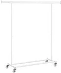Kleiderst&auml;nder auf Rollen 160x(92-132)x45,4cm, mit ausziehbarer Kleiderstange, 90 kg