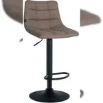 CLP Barhocker Jerry Stoff taupe/schwarz