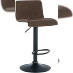 CLP Barhocker Branford braun/Stoff