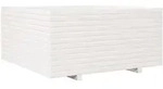 vidaXL Pflanzk&uuml;bel Wei&szlig; 100x100x49,5 cm Massivholz Kiefer