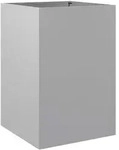 vidaXL Pflanzk&uuml;bel Silbern 52x48x75 cm Verzinkter Stahl