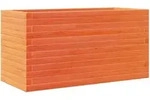 vidaXL Pflanzk&uuml;bel Wachsbraun 90x40x46 cm Massivholz Kiefer