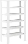 vidaXL Schuhregal Wei&szlig; 61x32x105 cm Holzwerkstoff