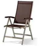 Sieger 945/C-M Klappsessel Bodega, champagner, mocca
