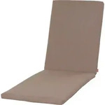 Siena Garden ASTER Liegenauflage Dessin Fish Bone braun, 100 % recyceltes Polyester