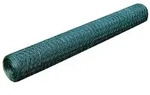 vidaXL Drahtzaun mit PVC-Beschichtung 25x0,75 m Gr&uuml;n