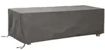 Perel Schutzh&uuml;lle f&uuml;r Tische bis zu 220 cm, Grau, rechteckig, 225 cm x 105 cm...