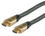 ROLINE 4K PREMIUM HDMI Ultra HD Kabel mit Ethernet, ST/ST, schwarz, 9 m