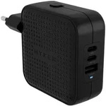 Targus Hyper HyperJuice 70W USB-C GaN Travel Charger (3C+1A) - Black