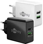 Goobay 44957 USB-A QC Dual-Schnellladeger&auml;t (28 W) wei&szlig;, Wei&szlig; - 1x USB-A-Anschluss