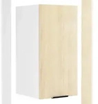 VCM K&uuml;chenm&ouml;bel H&auml;ngeschrank Fasola Wei&szlig; / Honig-Eiche H. 60 x B. 30 x T....