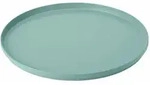Stelton A/S Stelton Serviertablett EM, Tablett rund, ABS-Kunststoff, Dusty Green, 40