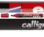 Edding 4-1455046 1455 Fasermaler calligraphy pen - 1-5 mm, karmesin