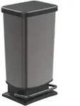 Rotho Treteimer 40 l PASO graphit grafix