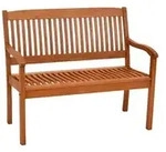 Merxx Maracaibo Bank 2-sitzig, 107 x 60 cm, Eukalyptusholz