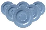 Ritzenhoff & Breker Levi Kaffeeuntertasse &oslash; 15,5 cm 6er Set - Blau