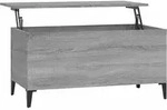 vidaXL Couchtisch Grau Sonoma 90x44,5x45 cm Holzwerkstoff