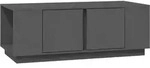 vidaXL Couchtisch Grau 110x50x40 cm Massivholz Kiefer