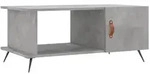 vidaXL Couchtisch Betongrau 90x50x40 cm Holzwerkstoff