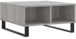 vidaXL Couchtisch Grau Sonoma 60x60x30 cm Holzwerkstoff