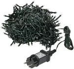 ECD Germany LED Lichtervorhang 12 m 360 LEDs Warmwei&szlig; Eiszapfen IP44...