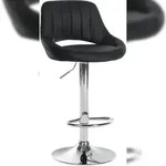 CLP Barhocker Milet Kunstleder schwarz/chrom
