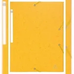 Exacompta 55959E 25x Sammelmappe mit Gummizug und 3 Klappen, Scotten Colorspan-Karton